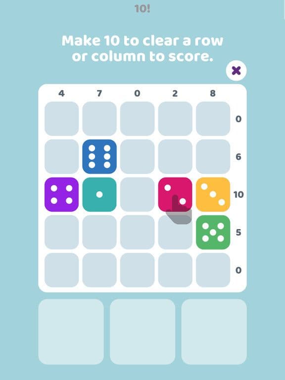 10! Dice - Fun Math Puzzle screenshot 4