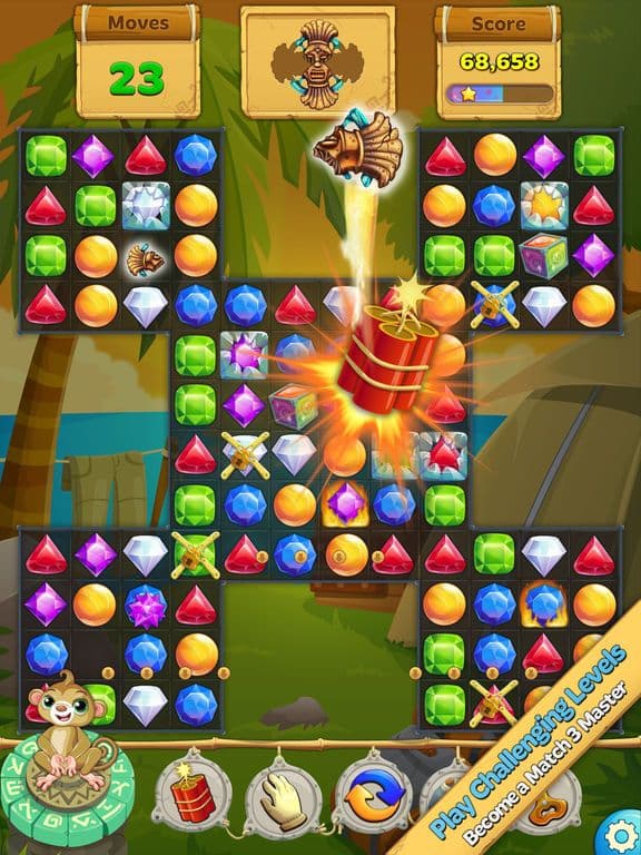 Crystal Island: Match 3 Puzzle screenshot 2