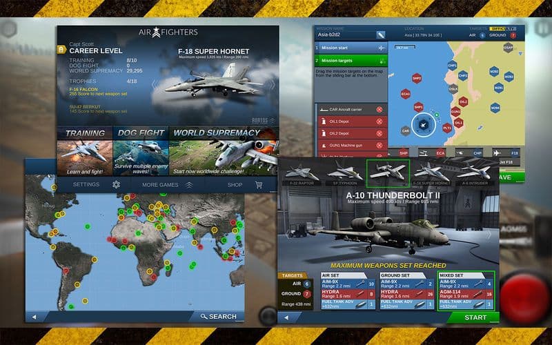 AirFighters - Combat Flight Simulator screenshot 4