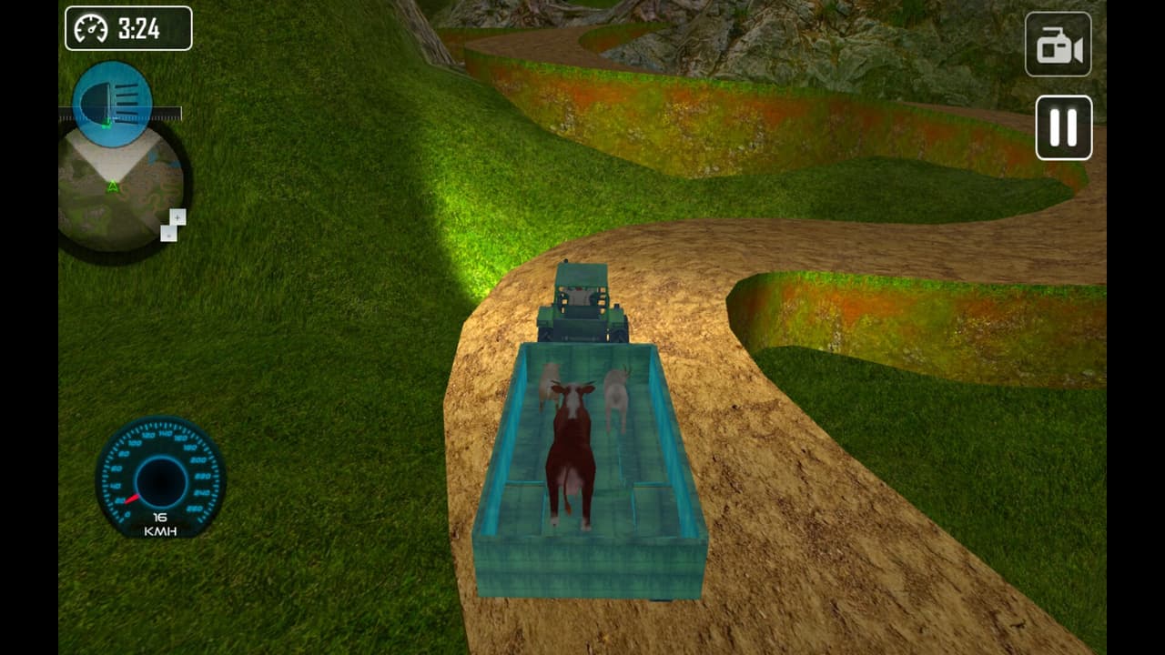 Tractor Cargo Driving Simulator (itch) screenshot 4