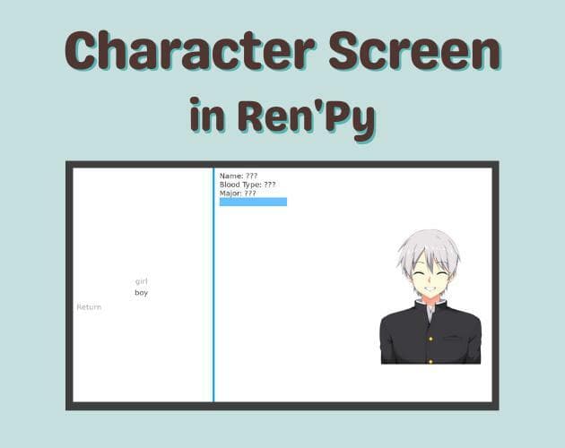 Character Screen