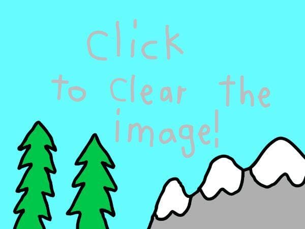 click to clear the image!