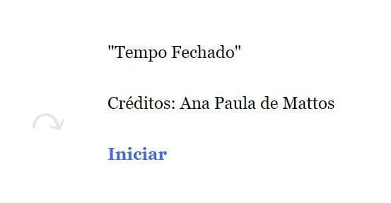 Tempo Fechado