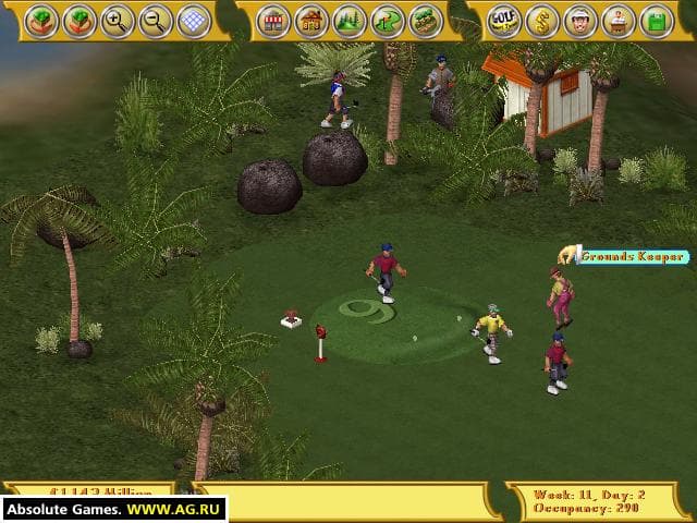 Golf Resort Tycoon screenshot 4