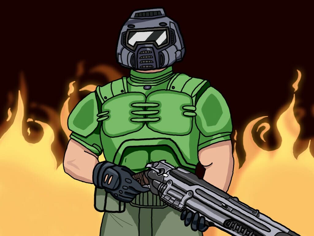 DOOM remake (OakyLikesMemes)