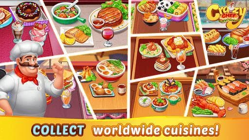Crazy Chef: Craze Fast Restaurant Cooking Games screenshot 3