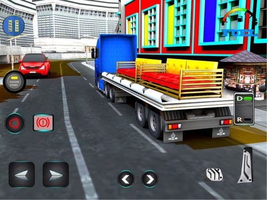 Cargo Truck Parking Transport