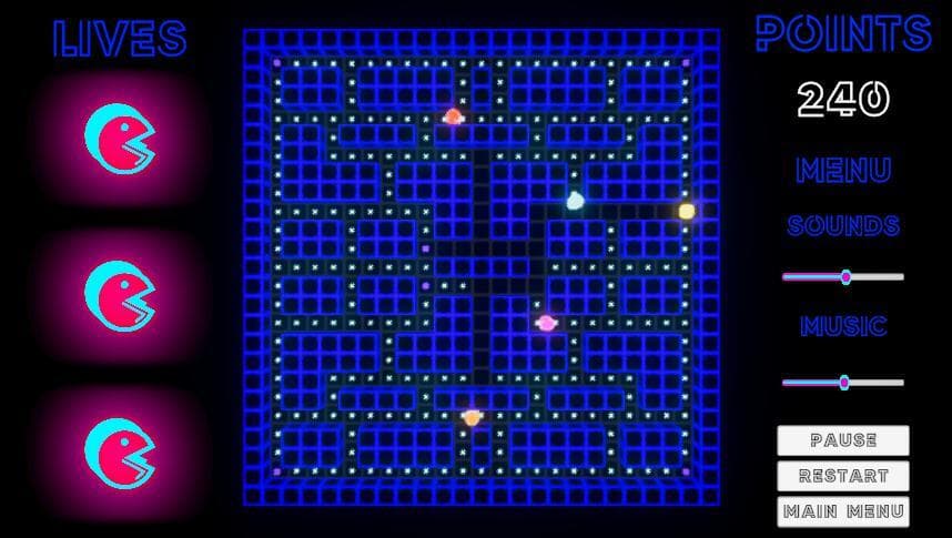 Pac-Man (itch) (Cavenaghi Francisco) screenshot 5