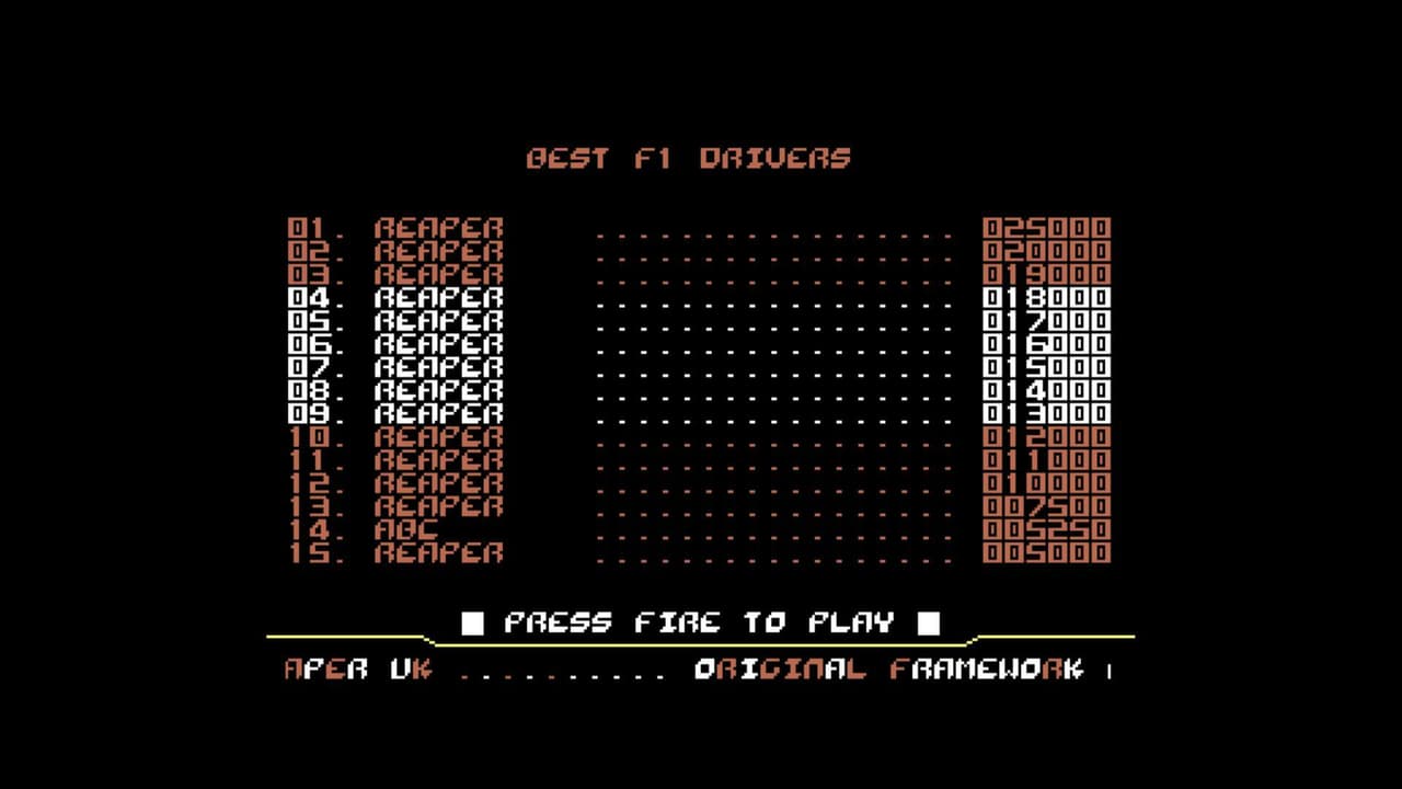 F1-Dodge (C64) screenshot 4