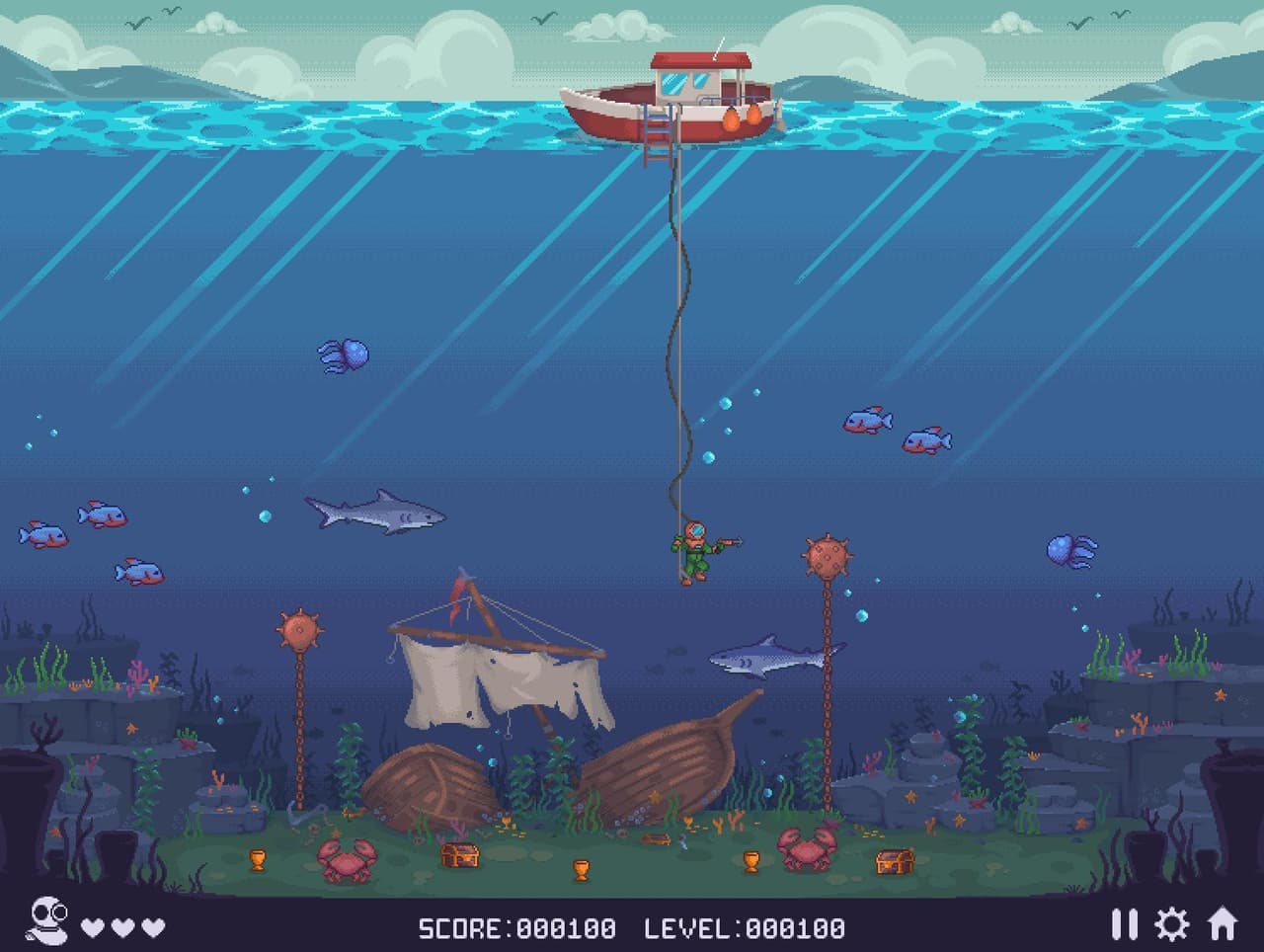 Marine Treasure Hunter