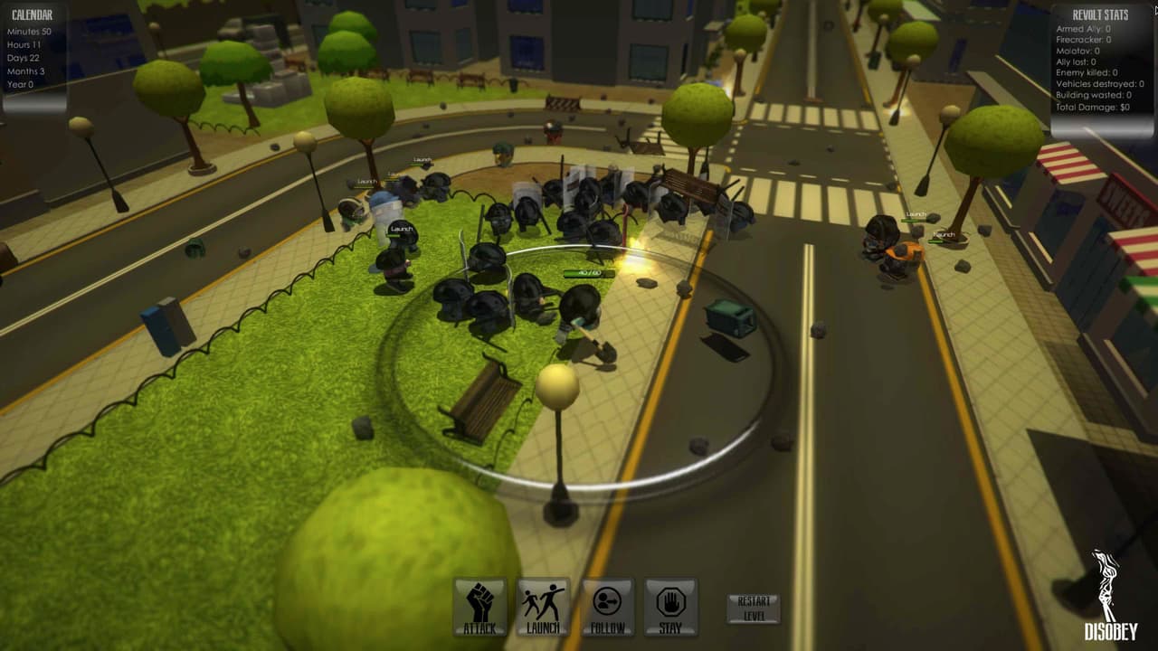 Disobey - Revolt Simulator screenshot 3