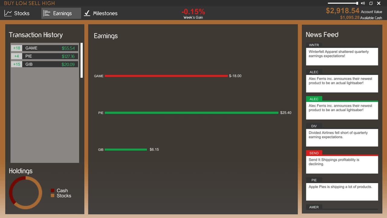 Buy Low Sell High (itch) screenshot 3