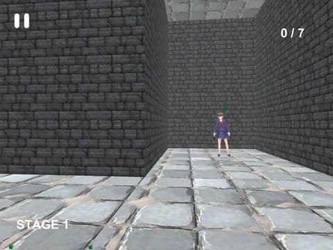 ３D迷路 女子高生をさがせ screenshot 4
