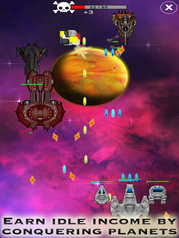 Click and Conquer: Space Age - Idle Shooter screenshot 4