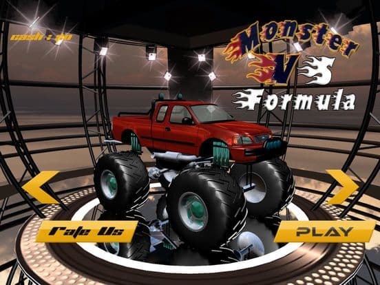Monster Truck vs Formula Cars screenshot 3
