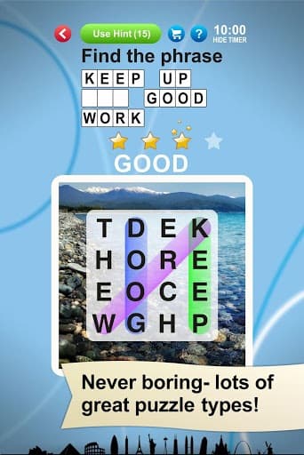 Word Search World Traveler screenshot 3