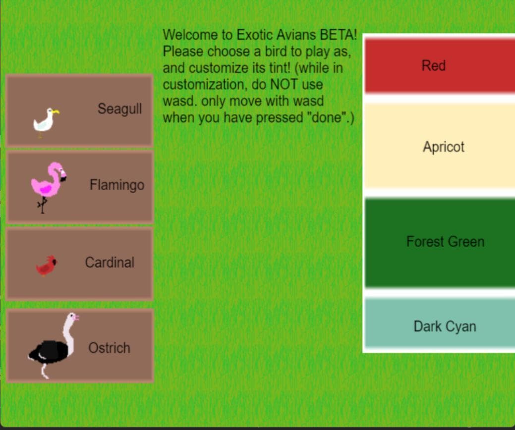Exotic Avians screenshot 2