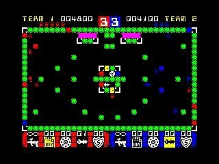PAINTBALL-2048 ZX Spectrum 48/128K screenshot 3