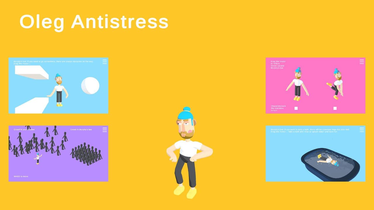 Oleg Antistress (Siberian Game Jam) screenshot 2