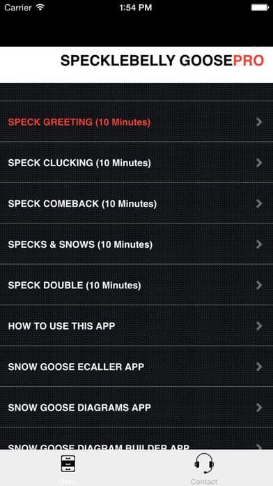 Specklebelly Goose Calls - Electronic Caller screenshot 2