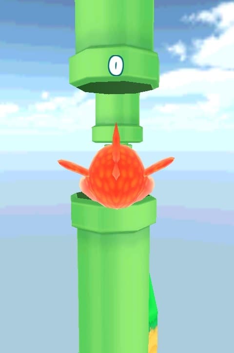 Flopping 3d Bird screenshot 2