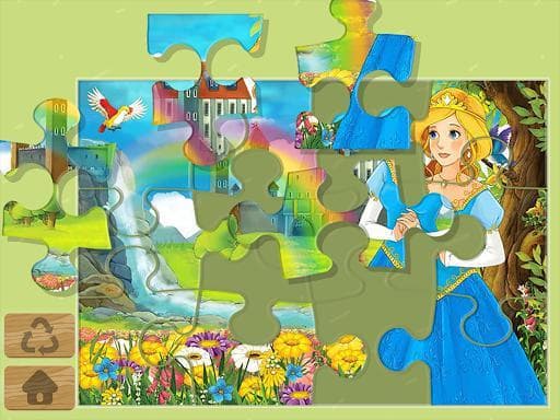 Princess Puzzles and Painting screenshot 2
