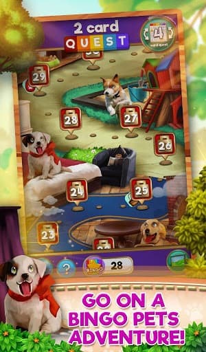 Bingo Pets Party: Dog Days screenshot 4
