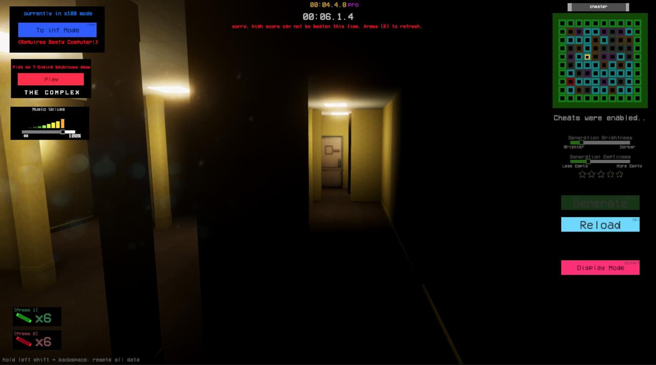 The Backrooms Speedrun screenshot 2