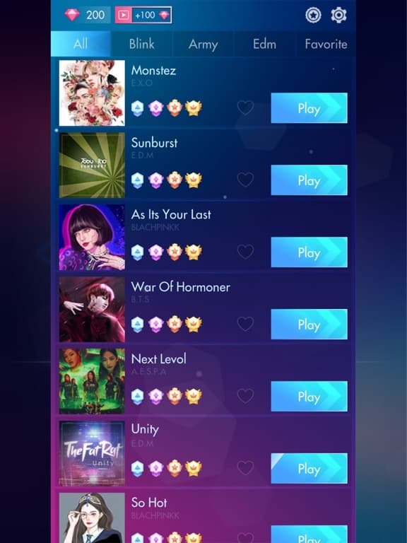 KPOP PIANO: Magic Music Tiles! screenshot 6