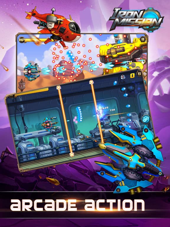 Iron Mission- classic arcade shootem up screenshot 2