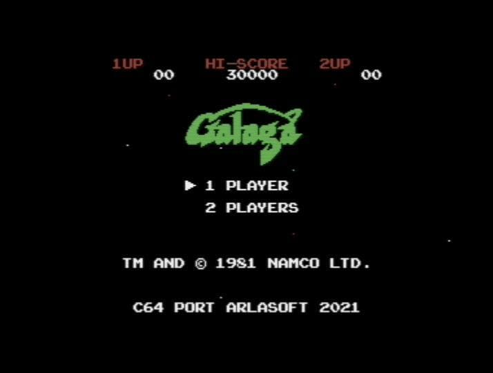 Galaga C64 (Preview 1)