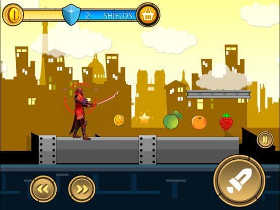 Red Samurai Jump - Jumper Ninja Veggie Adventure Games screenshot 3