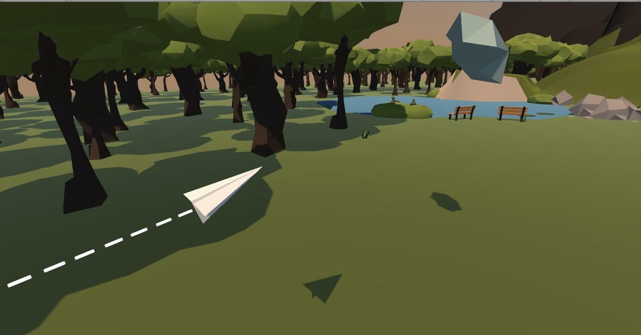 The No Name Paper Airplane Game screenshot 2