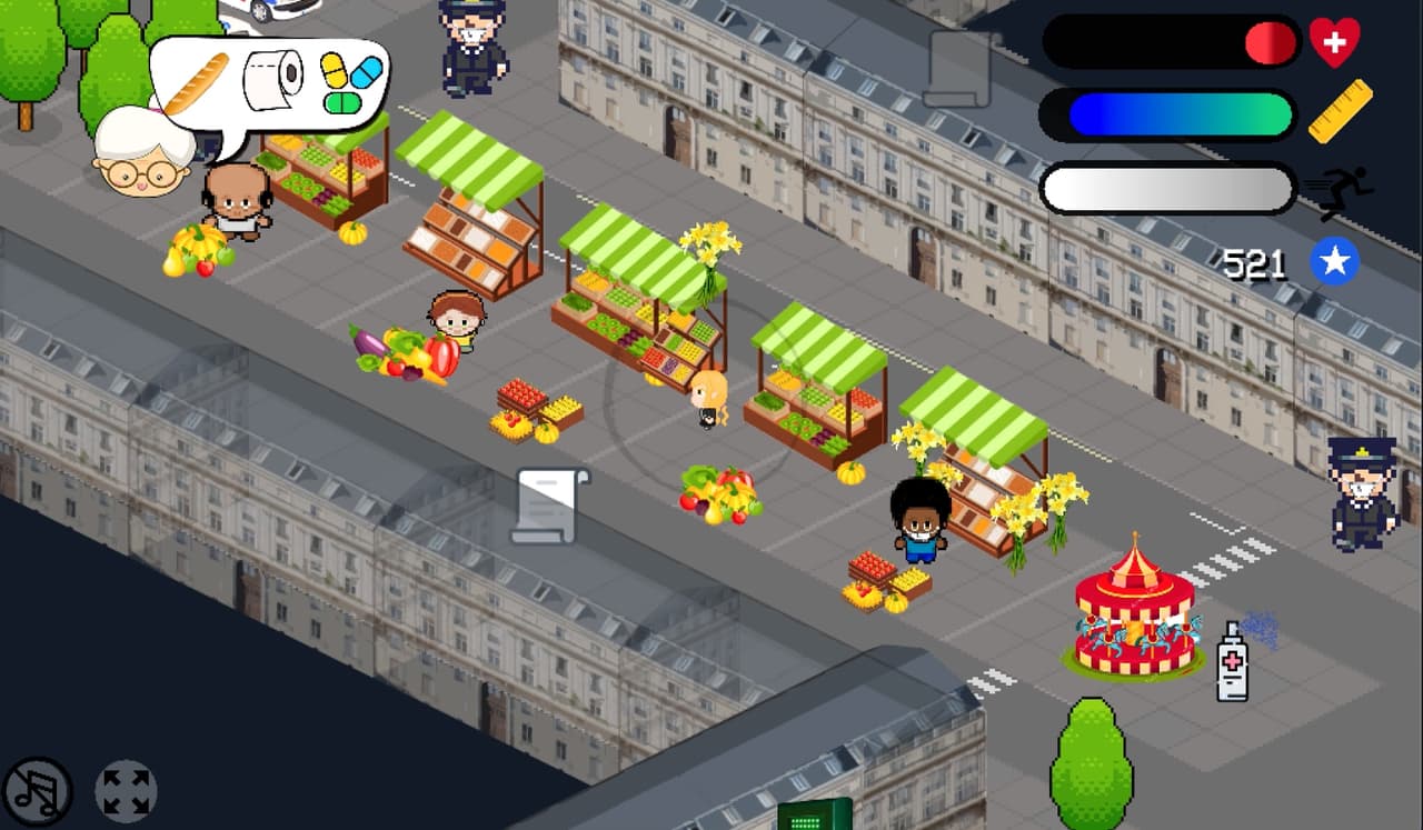 Le confinement: the game screenshot 2