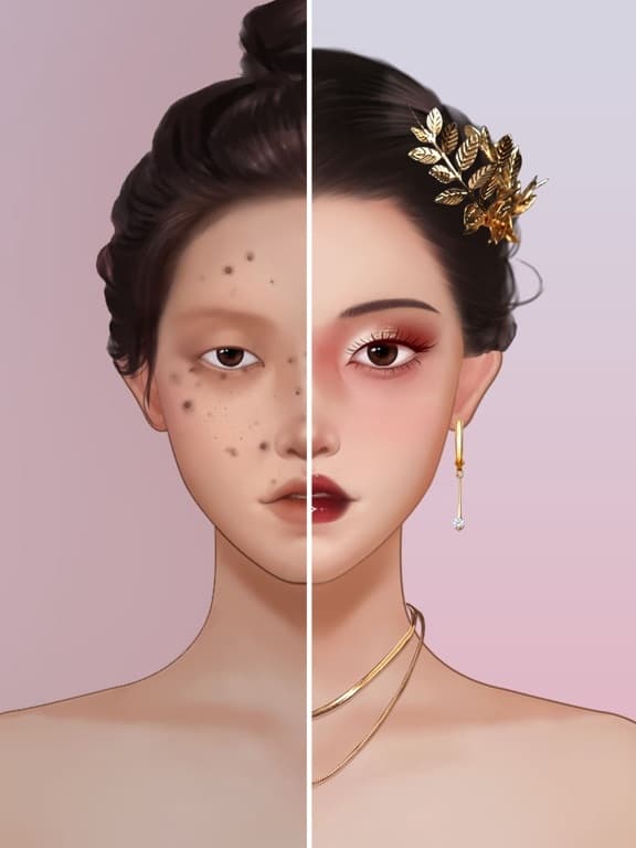 Makeup Styling -DIY Salon game screenshot 4