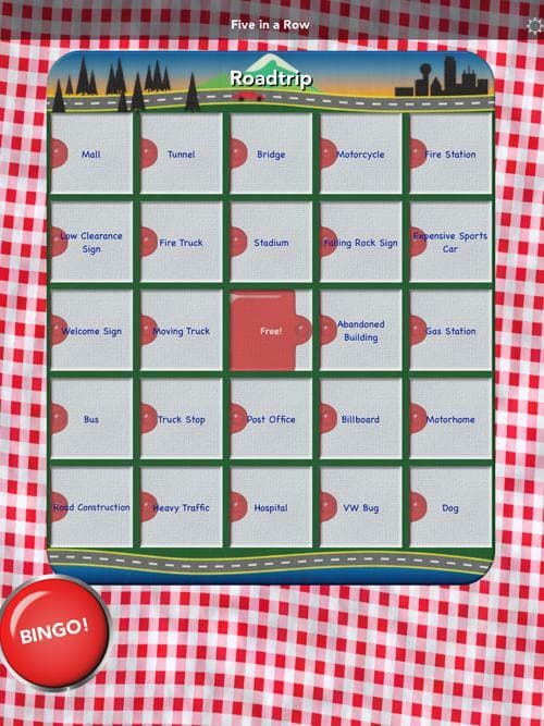 Scavenger Bingo