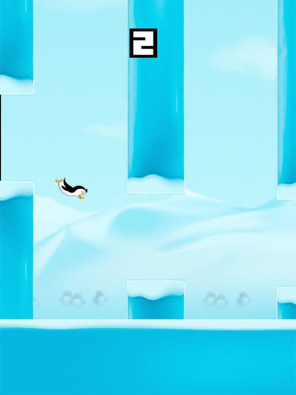 Flying Penguin - FlapYourWings screenshot 4
