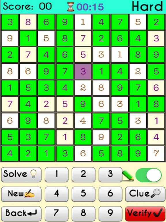 Sudoku % screenshot 4