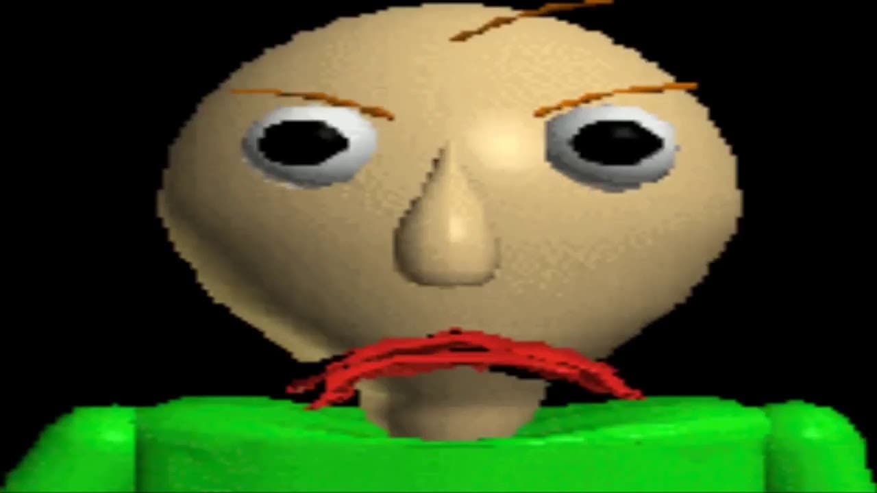 Baldis Basics But He Has A Weird AI 1.4.3