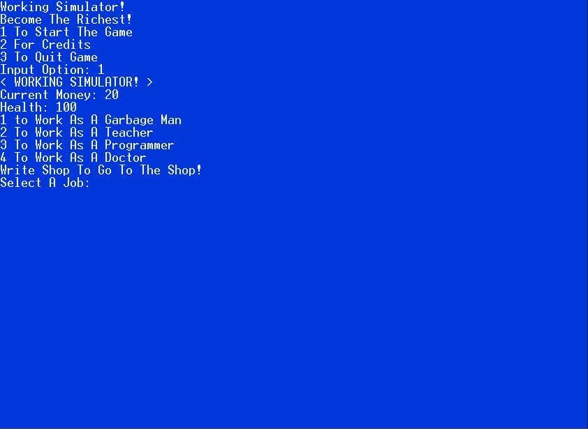 Working Simulator (XxKoxsGamerxX) screenshot 3