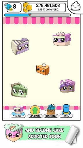 Cakes Evolution - Idle Cute Clicker Game Kawaii screenshot 3