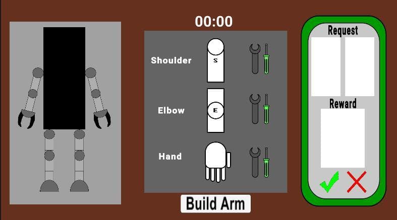 Arm and Leg Builder GameOff 2022 screenshot 2