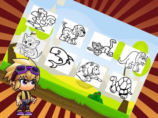 Pets Animals Environment Grown Up Coloring Pages screenshot 3