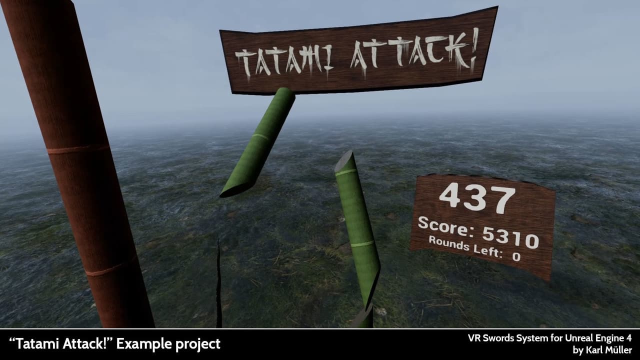 Sausage Samurai VR - Example Game screenshot 6