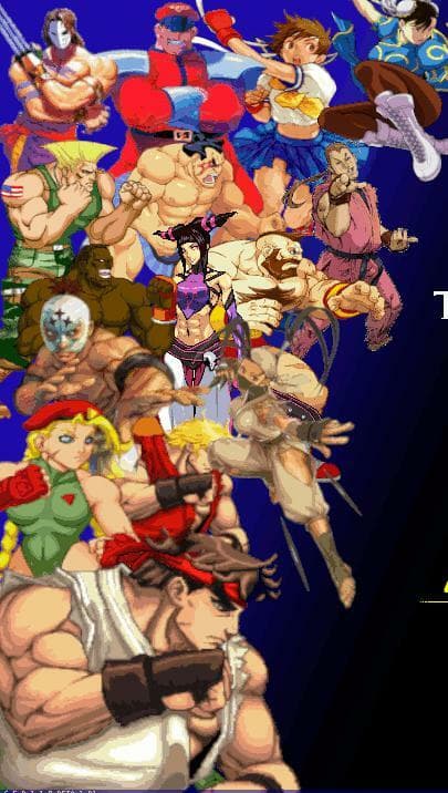 Street Fighter Vs. The Alpha Male Squadron screenshot 2