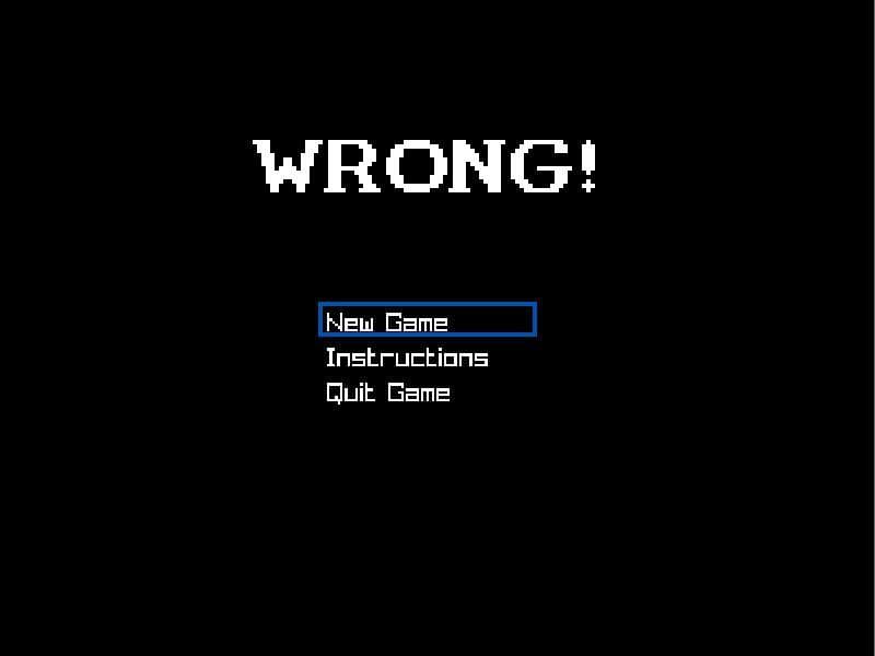 Wrong!