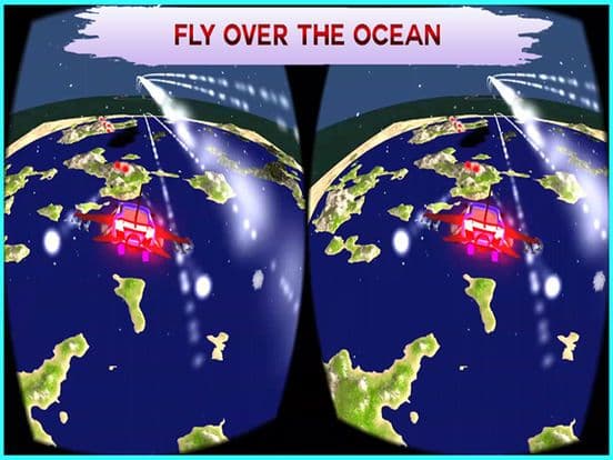 VR Flying Car Flight Simulator – The best game for google cardboard Virtual Reality screenshot 3