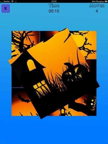 Halloween Scramblers - a Spooky Tile Puzzle screenshot 2