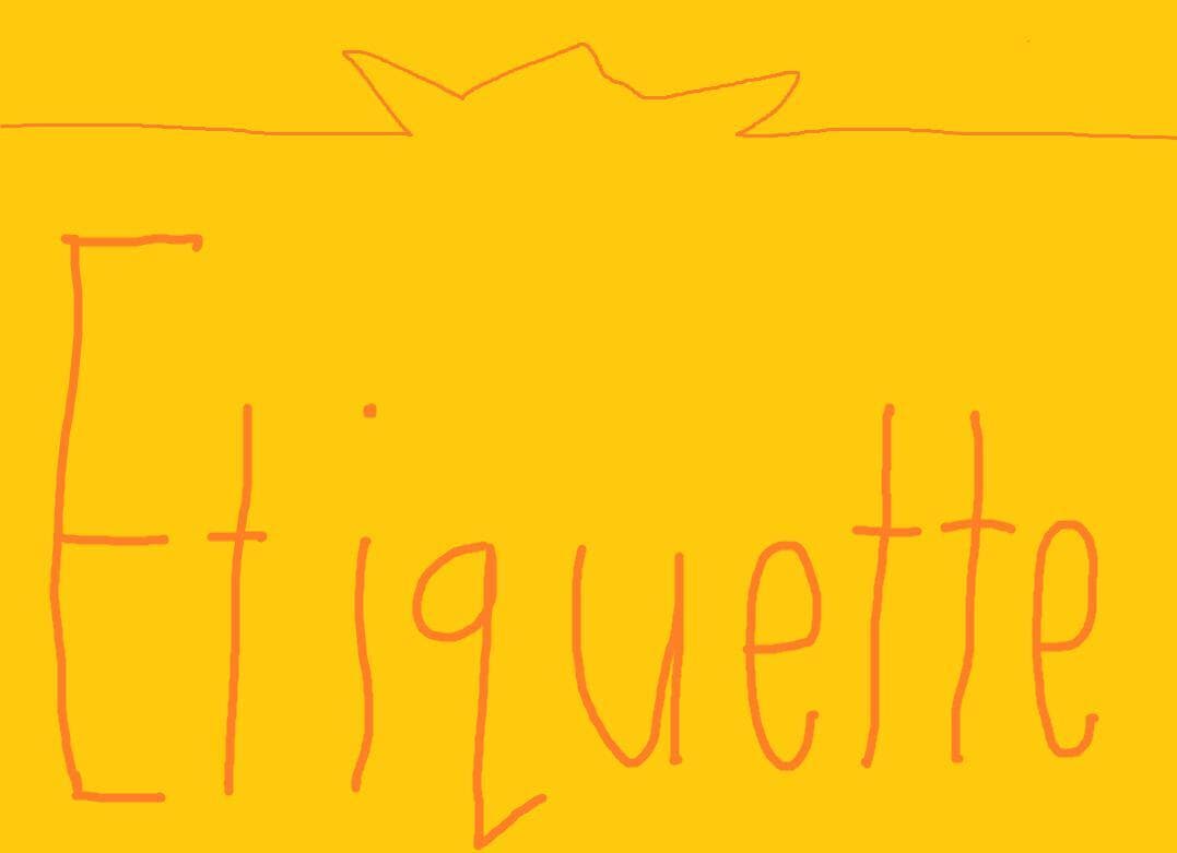 Etiquette (celebritychef)