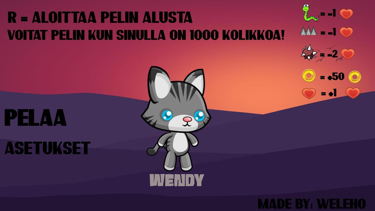 Welehon Kissapeli screenshot 2